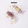 Natural Crystal Goldfish Figurine Feng Shui Decor