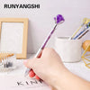 Natural Amethyst Crystal Ballpoint Pen