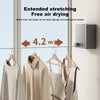 Retractable Clothesline with Stainless Steel Construction