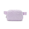 Cozy Fleece Crossbody Belt Bag