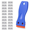Plastic Razor Blade Scraper for Sticker & Label Removal