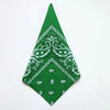 Paisley Bandana Square Scarf – 55cm Cotton Blend for Men and Women