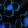 Geometric 3D Hexagonal Honeycomb Duvet Cover Set