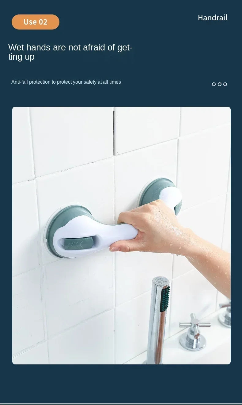 Suction Cup Safety Grab Bar for Bathroom and Shower