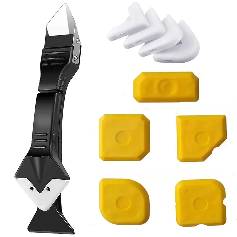 5-in-1 Silicone Caulk Remover and Smoother Kit
