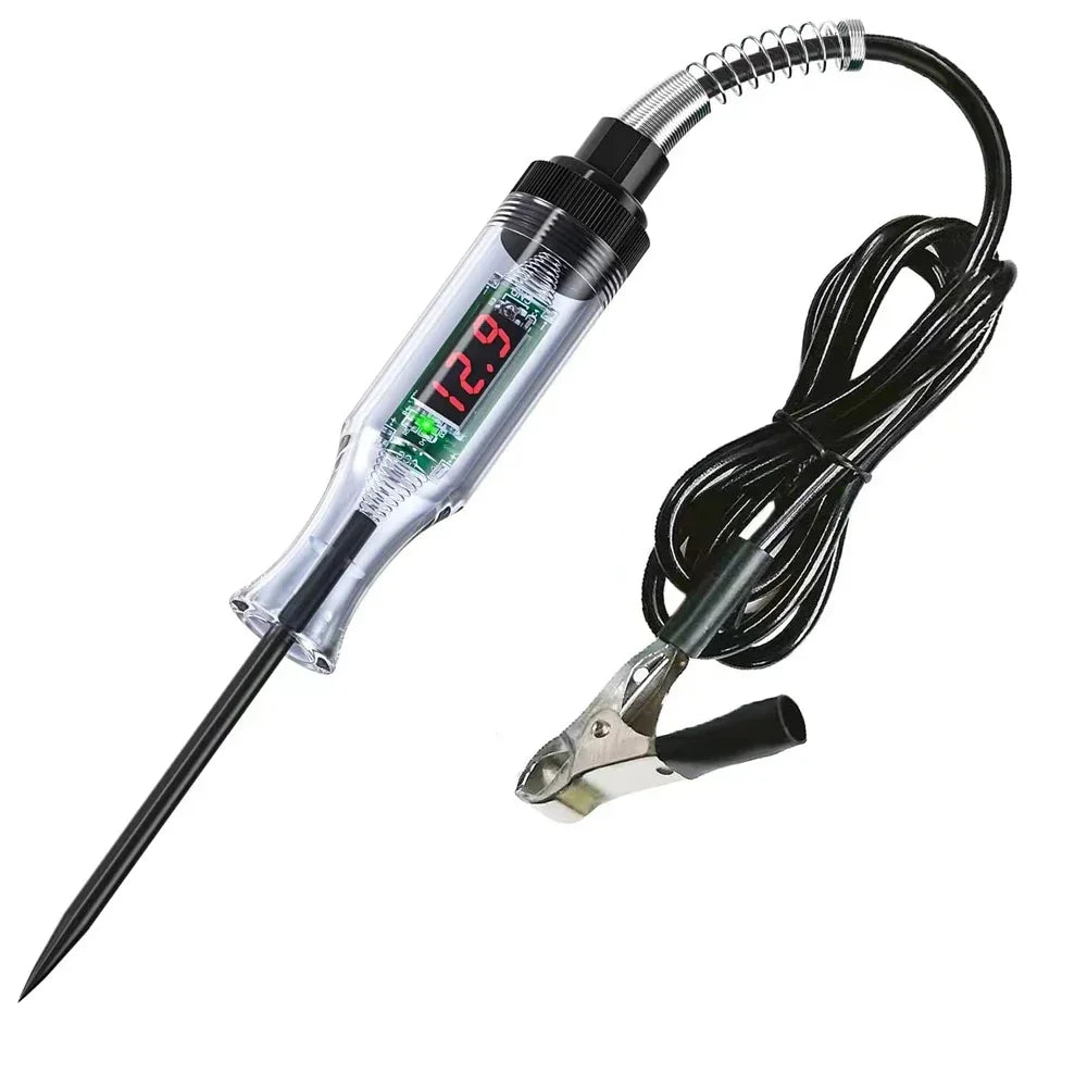 Automotive Digital Circuit Tester 6V-72V with LED Polarity Detection