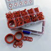 Silicone O-Ring Assortment Kit for Plumbing, Auto Repair, and Sealing Applications