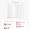 Walk-Through Safety Gate for Babies and Pets