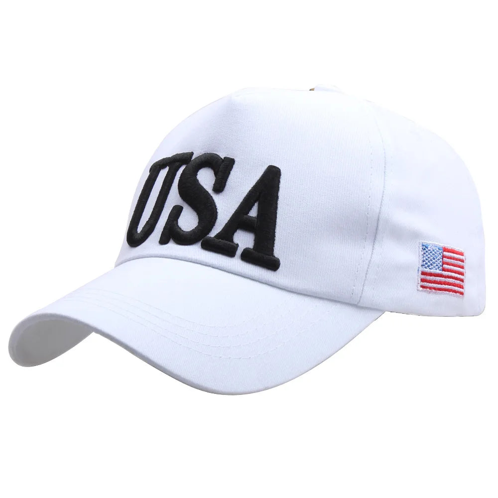 Bestickte US-Flagge Baseballkappe