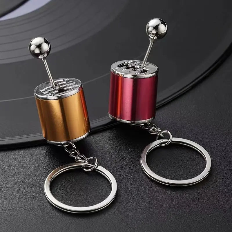 Mini Turbocharger Keychain with Gearbox Design