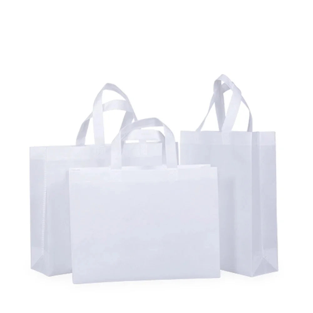 Eco-Friendly Non-Woven Tote Bag (10-Pack)