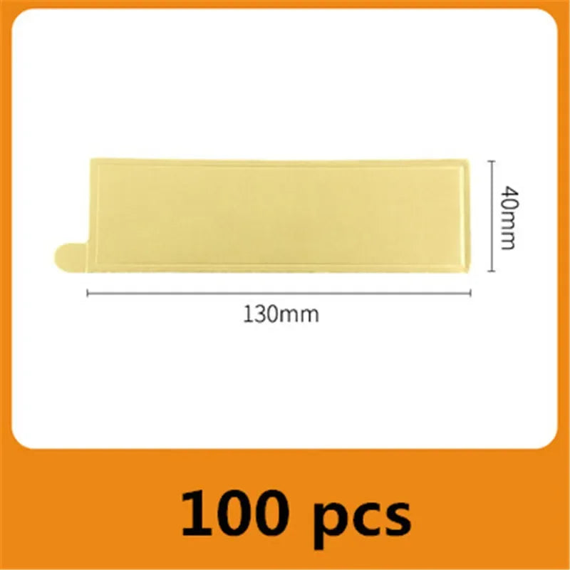 Gold Mini Cake Boards for Desserts & Pastry Display