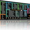 Excel Shortcut Large Mouse Pad with Stitched Edges