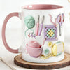 Crochet-Design Ceramic Coffee Mug