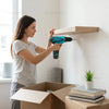 Compact 12V Cordless Electric Drill with Lithium-Ion Battery