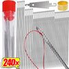 Stainless Steel Sewing Needle Set with Large Eyes