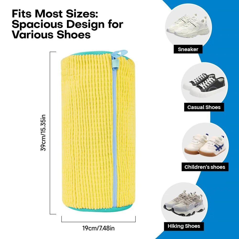 Reusable Shoe Cleaning Bags for Washer and Dryer