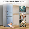 Child Safety Refrigerator Lock with Silicone Wire Protection