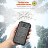10000mAh Solar Power Bank with Dual USB and USB-C Output