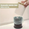 Step-On Trash Can with Lid – Durable Plastic Wastebasket for Home