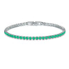 Elegante Tennisarmband mit Zirkonia