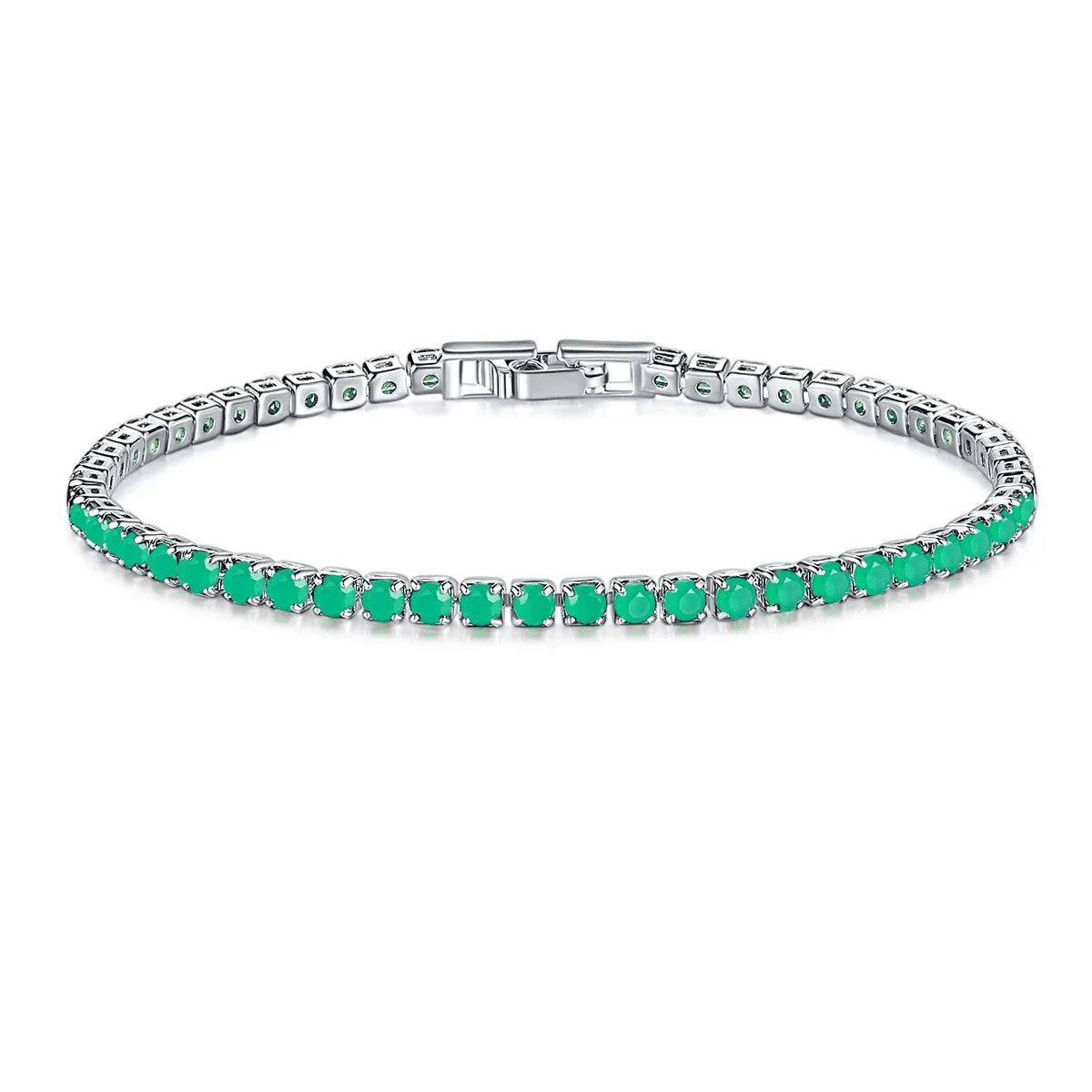 Elegante Tennisarmband mit Zirkonia
