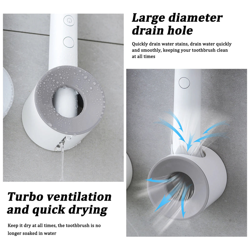 Wall-Mounted Electric Toothbrush Holder