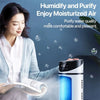 Ventilateur de bureau USB portable avec refroidissement et humidification