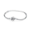 925 Sterling Silver Heart Charm Bracelet