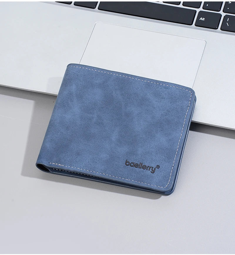 Minimalist Card Holder Wallet for Men with Multiple Slots