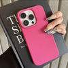 Candy Color Lychee Pattern Soft Silicone Phone Case