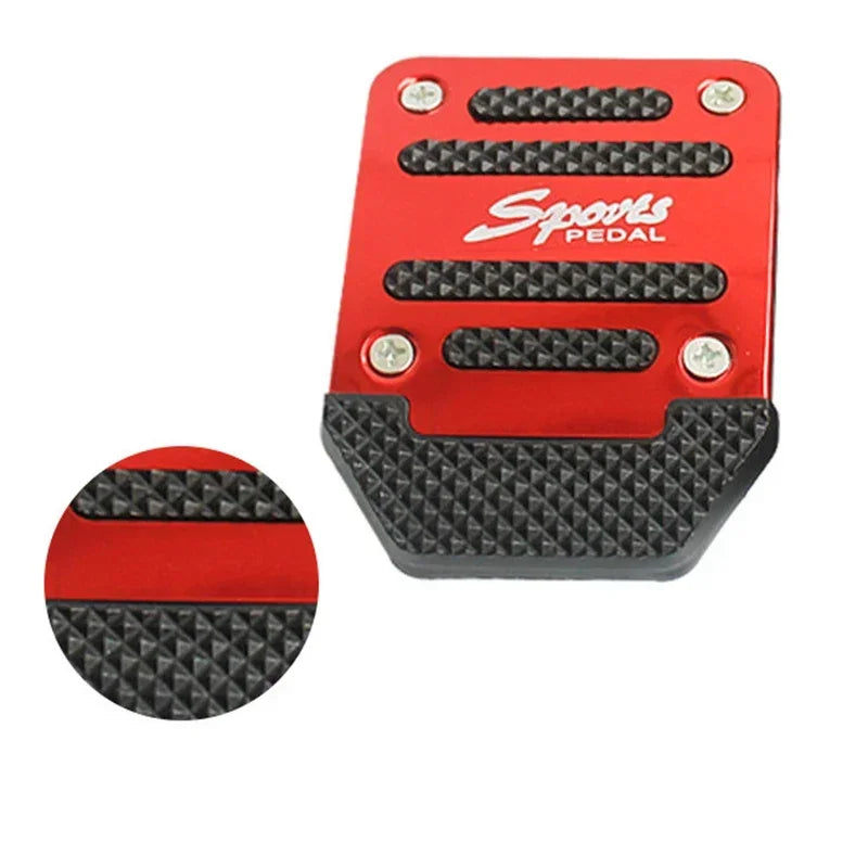 Aluminum Alloy Anti-Slip Pedal Set for Manual Transmission Vehicles