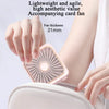 Portable Folding Neck Fan with Digital Display