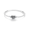 925 Sterling Silver Heart Charm Bracelet