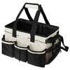 Large-Capacity Cleaning Tool Organizer Bag with Detachable Apron