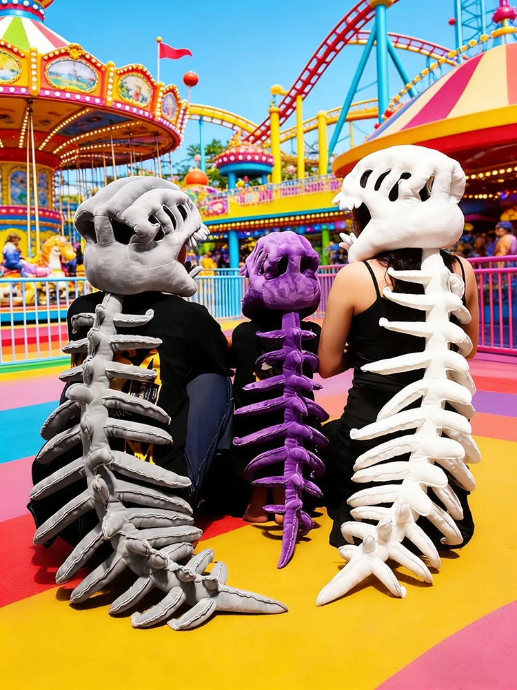 Realistic Dinosaur Skeleton Costume Set