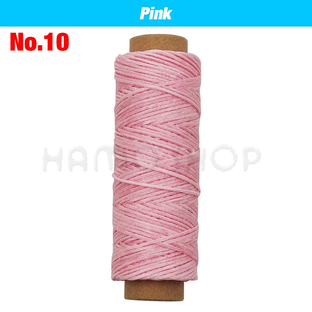 Flat Waxed Polyester Thread for Leathercraft and Sewing