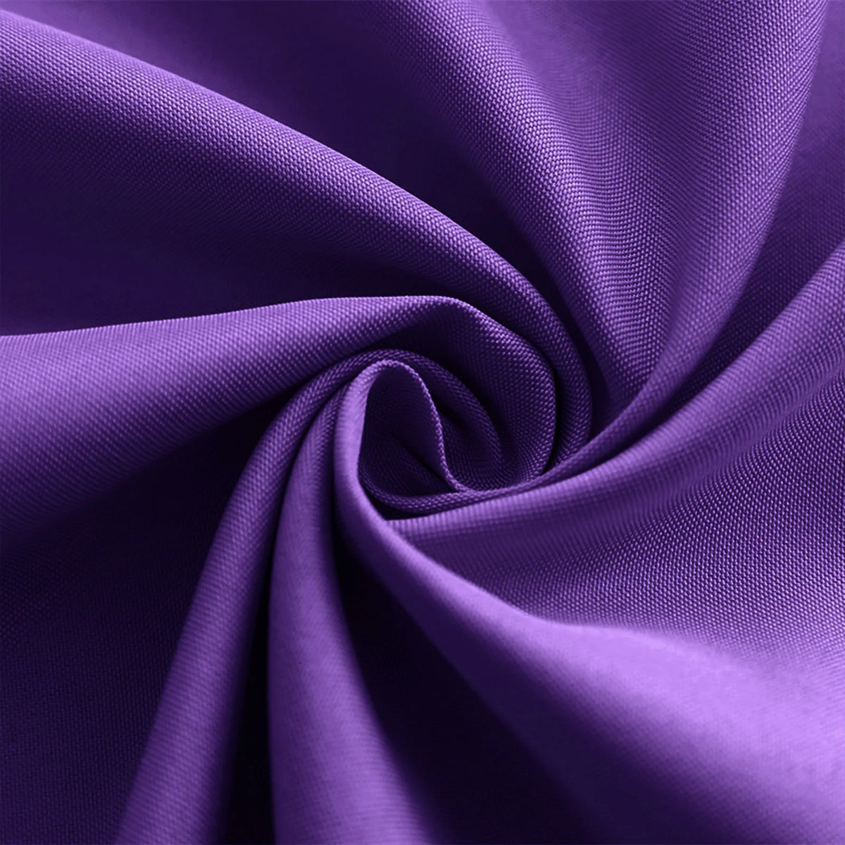 Round Solid Color Polyester Tablecloth for Weddings, Parties & Dining
