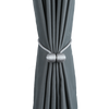 Magnetic Curtain Tiebacks with Decorative Ball Buckle