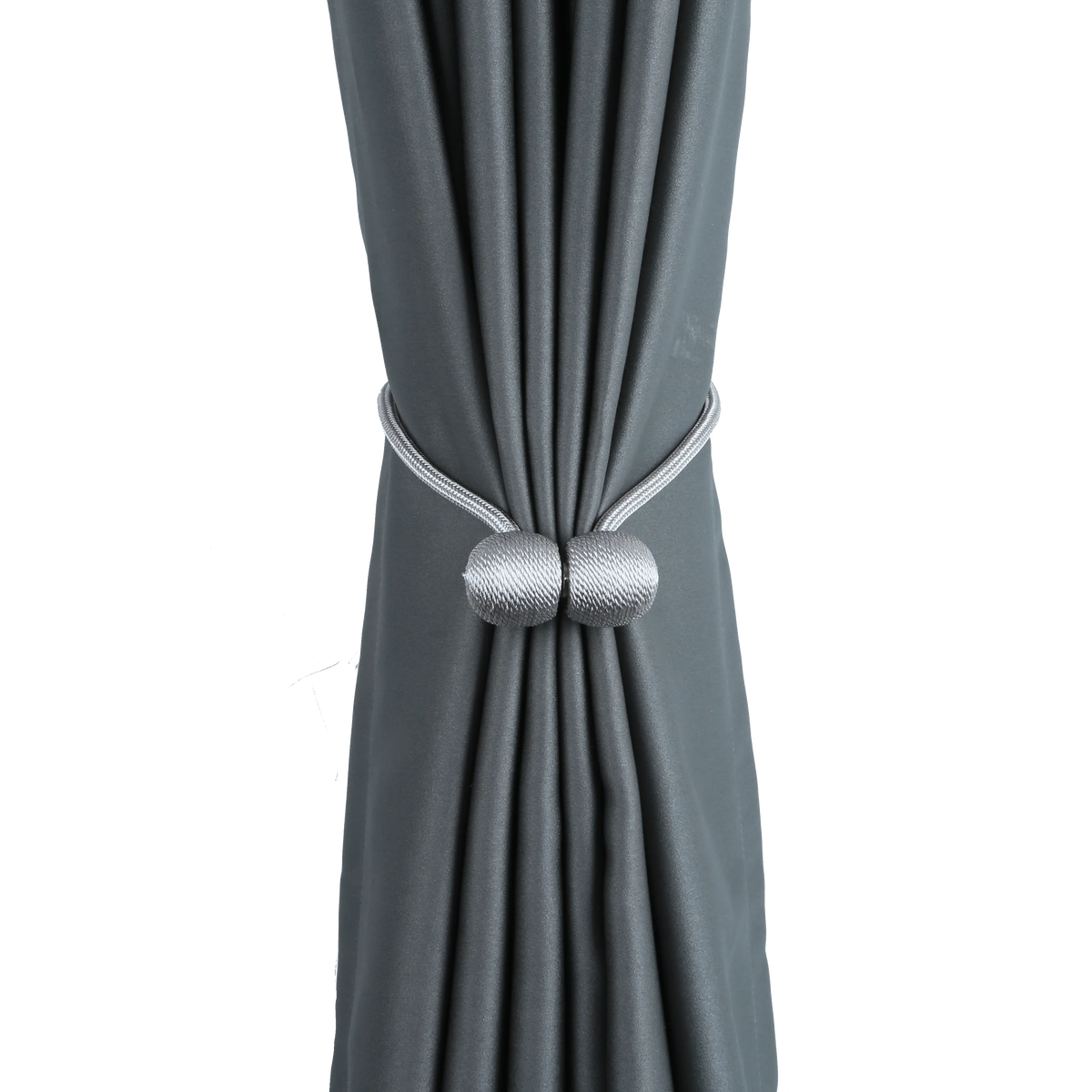 Magnetic Curtain Tiebacks with Decorative Ball Buckle