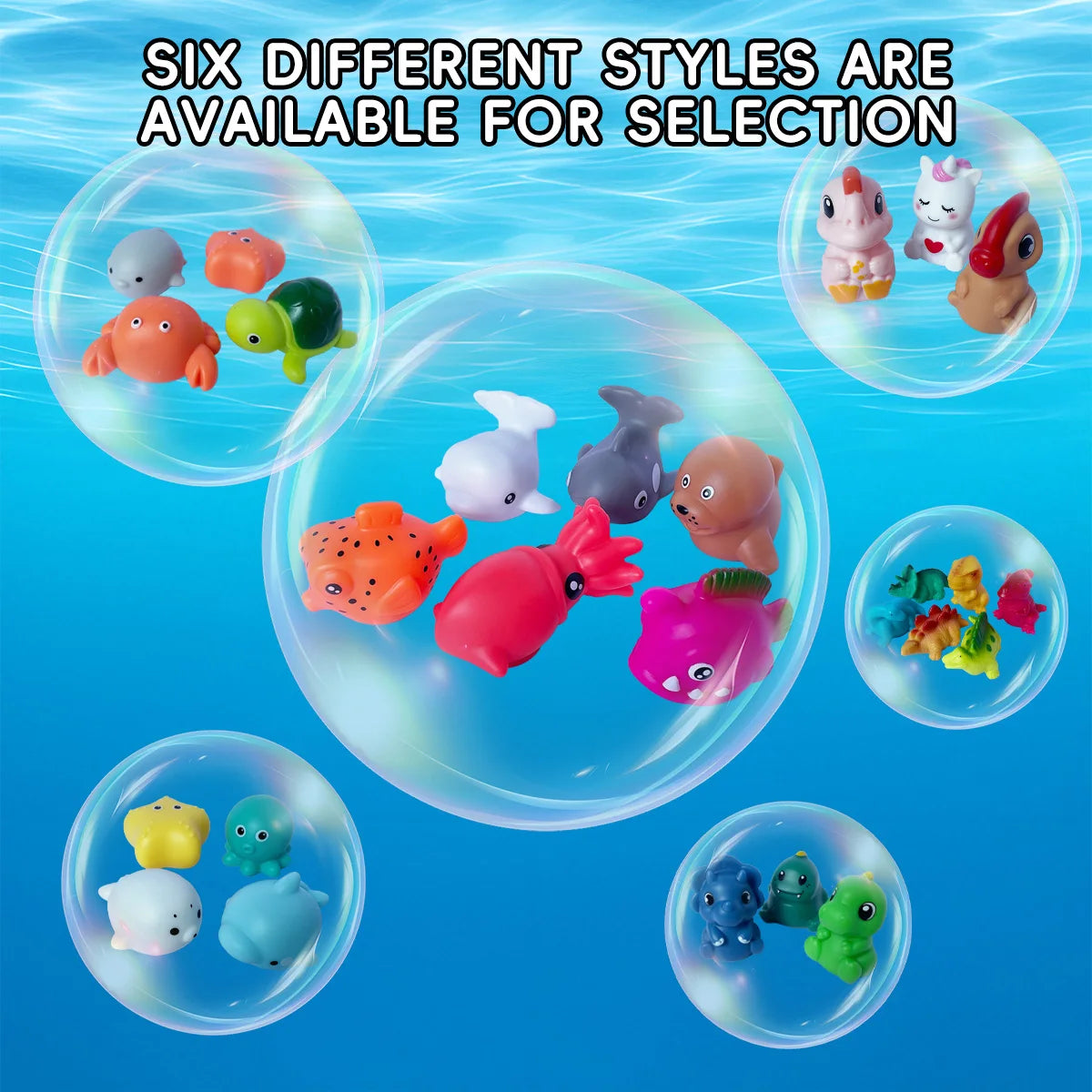Dinosaur LED Bath Toy with Color-Changing Lights