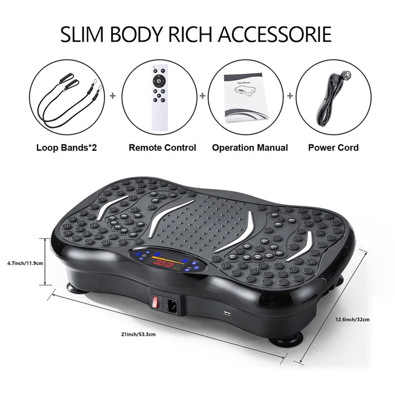 Bluetooth Vibration Plate Exercise Machine