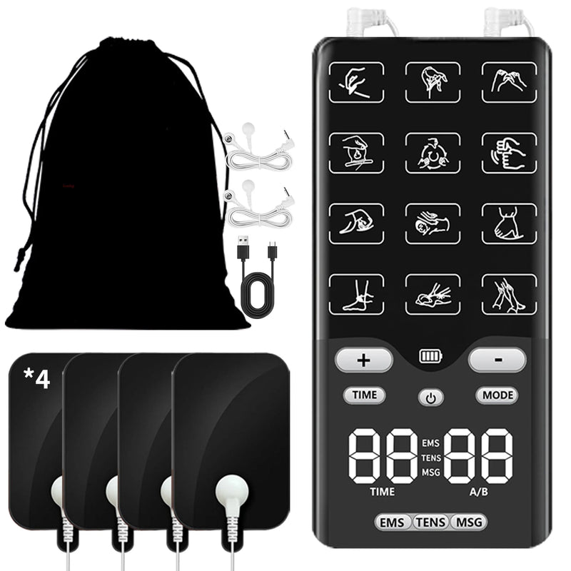 Tragbarer TENS- und EMS-Muskelstimulator (aufladbar)