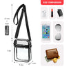 Clear Crossbody Bag – Stadium Approved Transparent PVC Purse