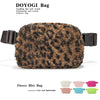 Cozy Fleece Crossbody Belt Bag