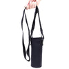 Manchon isotherme pour grandes bouteilles d'eau - Noir (9 x 26 cm)
