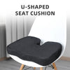 Ergonomic U-Shaped Memory Foam Seat Cushion for Coccyx Pain Relief