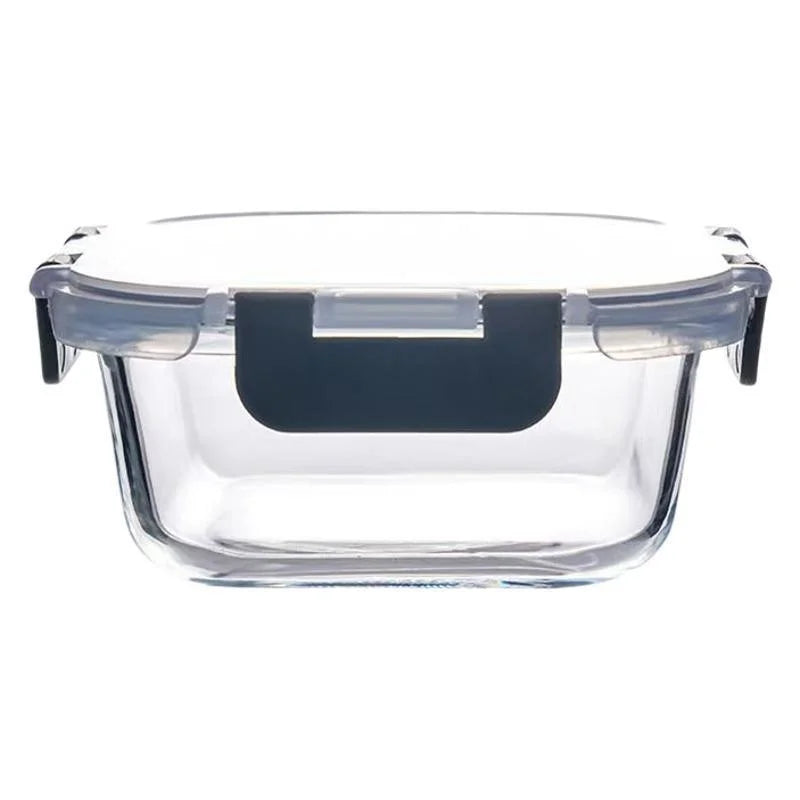 Clear Glass Food Storage Containers with Lids