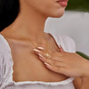 Double Initial Pendant Necklace