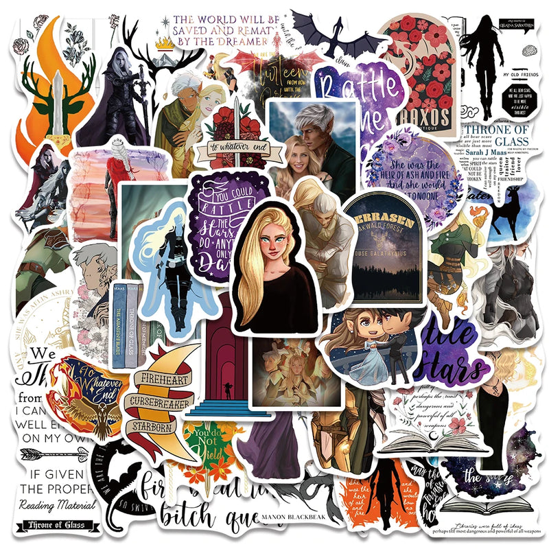 Pack de Pegatinas Dark Romance BookTok